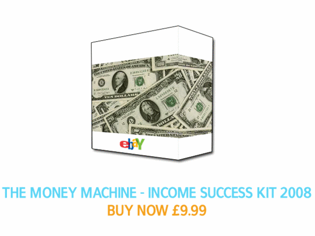 Product picture *NEW* The Money Machine - Income Success Kit 2008